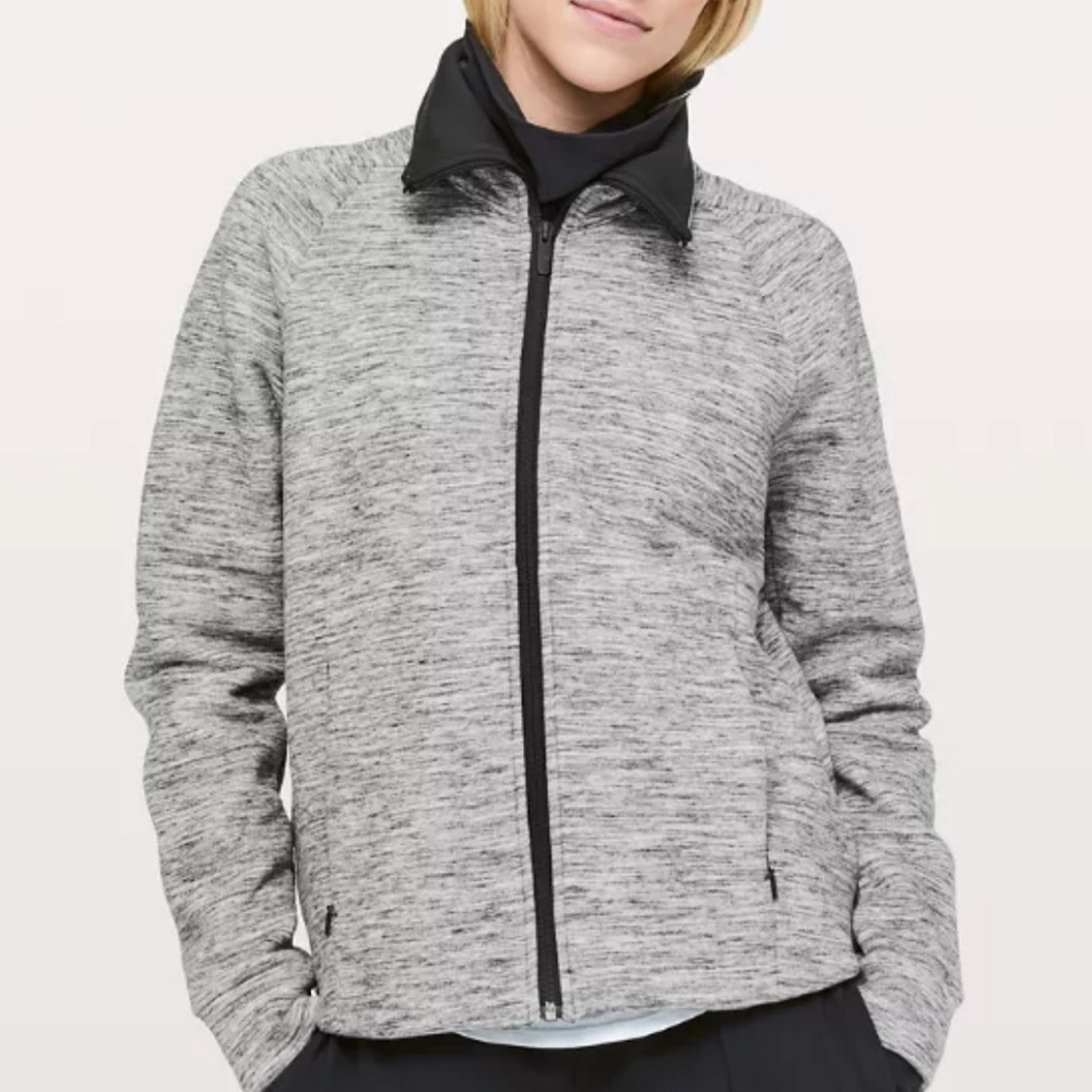 Lululemon Athletica Gray Snuggle Up Jacket